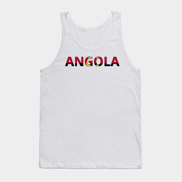 Drapeau Angola Tank Top by Pixelforma